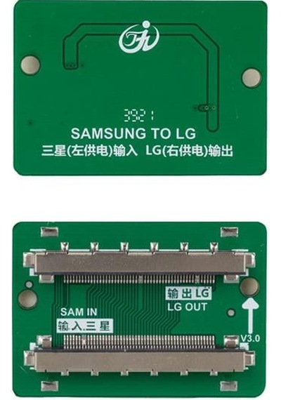 Qk0803b Lcd Panel Flexi Repair Kart Samsung Uyumlu Girişli - Lg Çıkışlı/