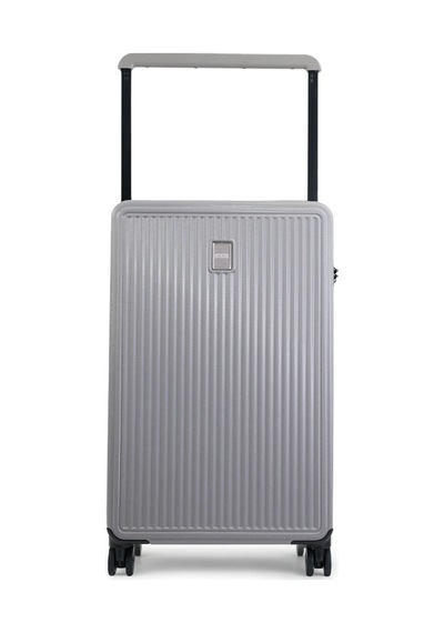 Ground İnce Çizgili Ametis 2'li Set Valiz 010737 Vizon