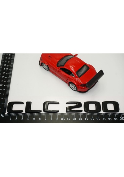 CLC 200 Bagaj Parlak Siyah ABS 3M 3D Yazı Logo