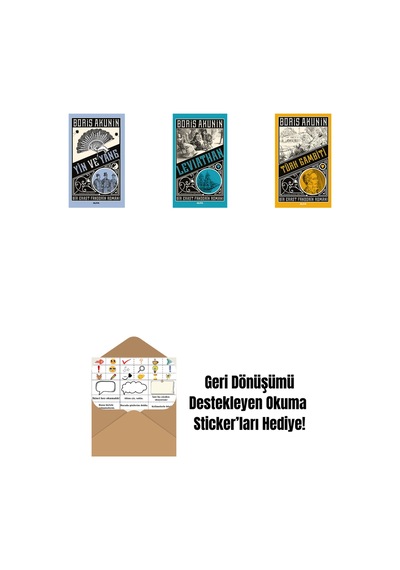 Yin Ve Yang + Leviathan + Türk Gambiti + Okuma Sticker'ları
