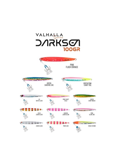 Fujin Valhalla Darksea 100gr Metal Jig Yem Mt39 Crash Crown