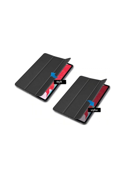 Lenovo M10 Tb-x306f Smart Cover Standlı 1-1 Flip Tablet Kılıfı Diğer