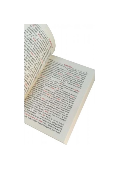 Kuranı Kerim Yüce Meali - Metinsiz Çanta Boy (Kod H.87)