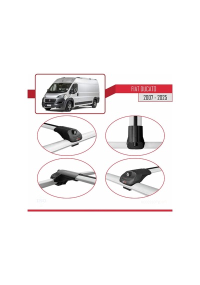 Fiat Ducato 3 2007 Ve Sonrası İle Uyumlu Ace-1 Ara Atkı Tavan Bar