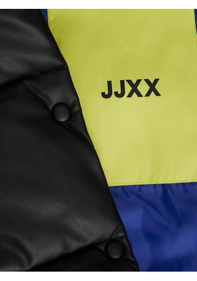 Jjxx Bayan Kısa Suni Deri Yelek 12236382 Siyah