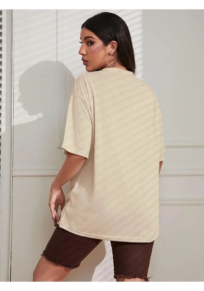 Unisex Casmania Baskılı Oversize T-shirt 001