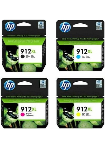 Hp 912Xl Takım Kartuş Hp 8012. 8013. 8014. 8015 .8017
