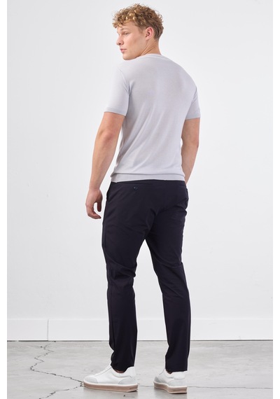 Dufy O Yaka Triko Tshirt Somon