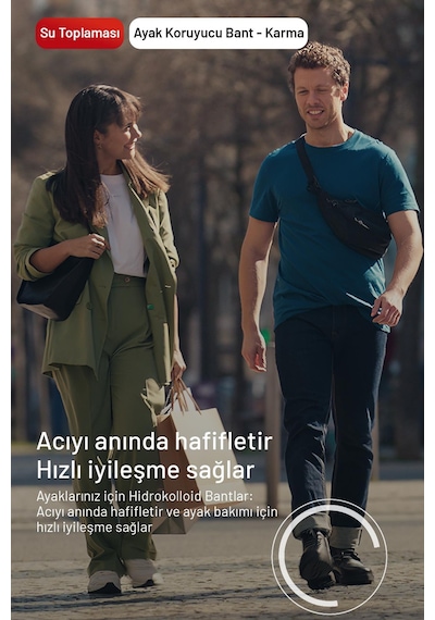 Compeed Acıyı Hızla Hafifleten Hidrokolloid Ayak Koruma Ve Yara Bandı Karma Set