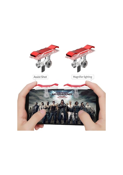 S4 Metal Buton Pubg Tetik Tuşu L1-R1 Tüm Telefonlar Ile Uyumlu