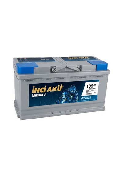 İnci Akü Maxım A 12v 105ah Akü
