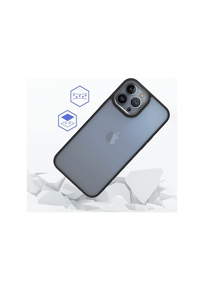 Apple Uyumlu iPhone 13 Pro Max Flora Kılıf sierra Mavi Sierra