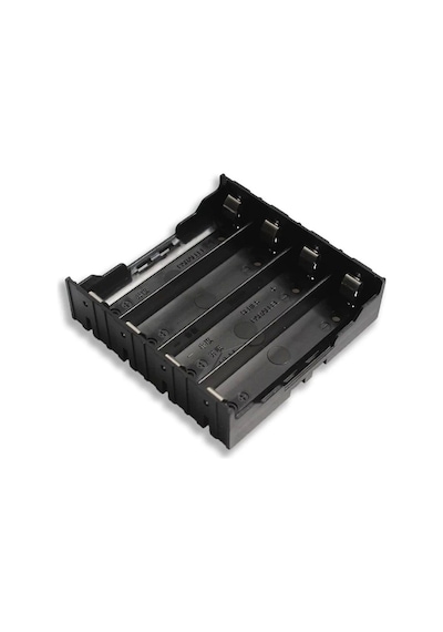 18650 Pil Yatağı 4lü Lityum Ion Pil Yuvası Paralel 8pin Pcb Tip