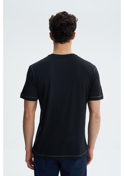 AR-MA Arma Erkek Regular Fit Süprem Penye Bisiklet Yaka Tişört Y27344407401 001