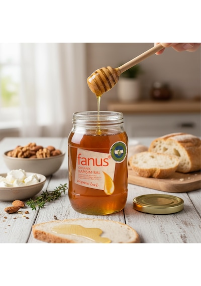 Fanus Organik Karışım Exclusive Bal 460g