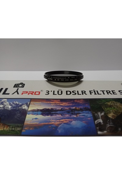Hlypro 58 MM 3'lü DSLR Filtre Seti