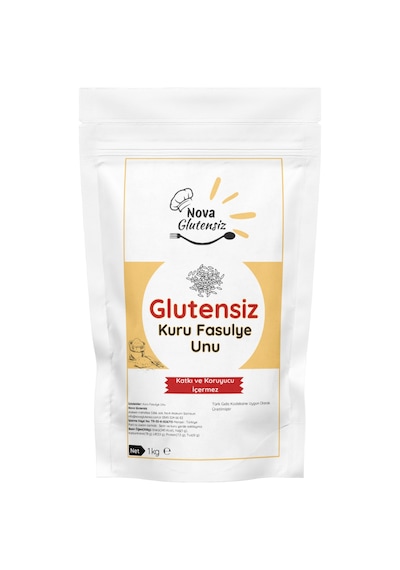 Glutensiz Kuru Fasulye Unu 1 Kg