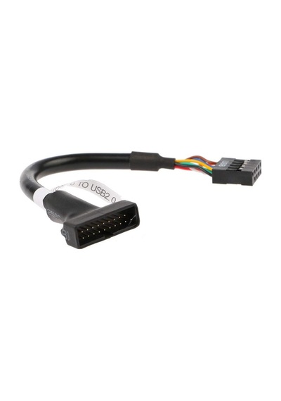 Pin Usb 2.0 Dişi 19 Pin Usb 3.0 Erkek Çevirici Dönüştürücü Kablosu 4584