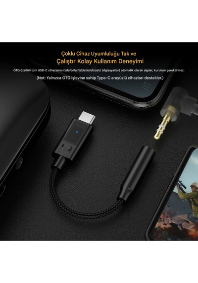 Kz Am02 Type C Dönüştürücü Dac Kablo Eq Modlu