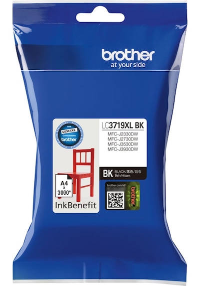 Brother Lc3719Xlbk 3000 Sayfa Kapasiteli Siyah Kartuş