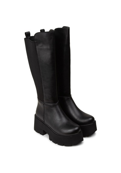 Deery Kadın Siyah Platform Topuk Çizme - K6070zsyhe01 Siyah