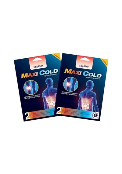 Stopever Maxi Cold Jel Bant Şişlik, Spor Yaralanmaları İçin Hızlı Soğutma, Uzun Süreli Etki 4lü