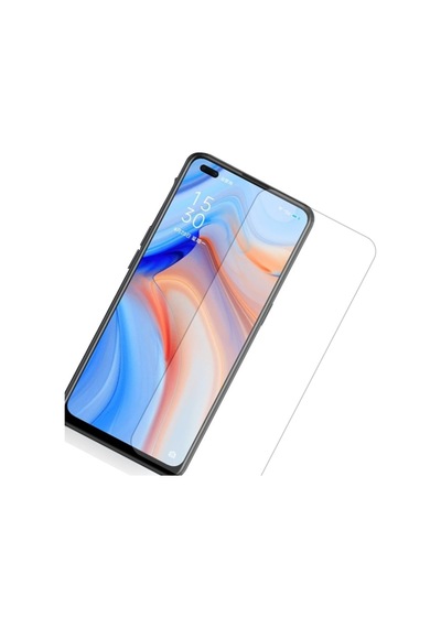 AnındaGelir Oppo Reno 4 Kırılmaz Ekran Koruyucu Tempeli Cam