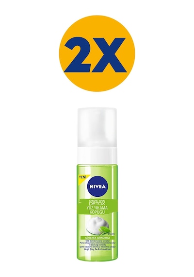 Nivea Urban Skin Yüz Yıkama Köpüğü 2 x 150 ML