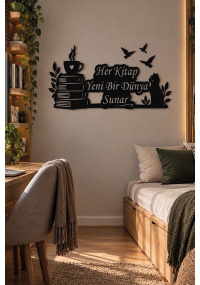 Led Işıklı Tablo Kitap Ve Kedi Temalı Dekoratif Duvar Tablosu Her Kitap Yeni Bir Dünya Sunar Sarı - 932465955 Sarı Led Işıklı Tablo Kitap Ve Kedi Temalı Dekoratif Duvar Tablosu Her Kitap Yeni Bir Dünya Sunar Sarı - 932465955 Sarı