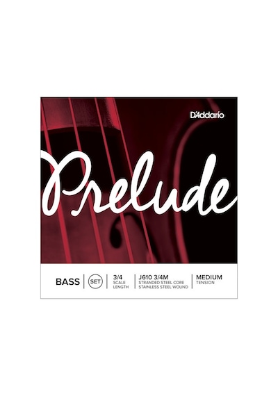 D'Addario J610 3/4M Prelude Kontrabas Teli