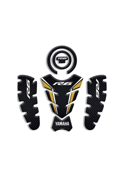 Yamaha R6 Uyumlu Tank Pad Set 04 Diğer