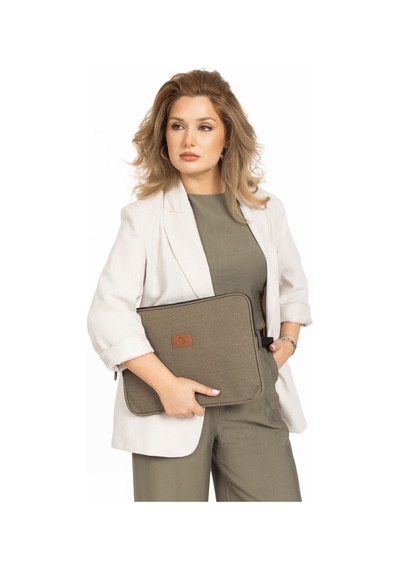 13 Ve 14 İnc Laptop Ve Apple Uyumlu MacBook Kılıf Kanvas Kumaş Kılıf