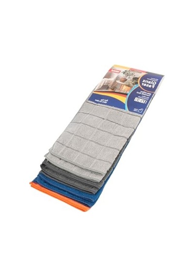 Mikrofiber Temizlik Bez Seti - 7'li, Çok Amaçlı Kullanım Açık Bej