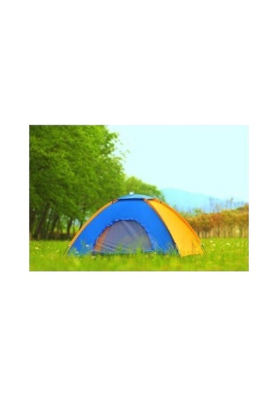 Renkli Dayanıklı Kamp Çadırı 200x200x135 4 Kişilik Sarılaci
