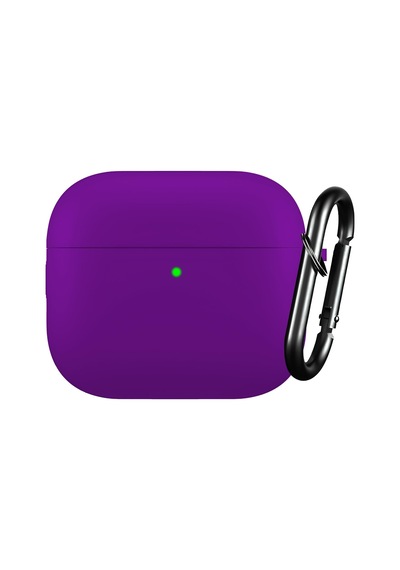 Airpods 3 Lansman Silikon Kılıf Mor