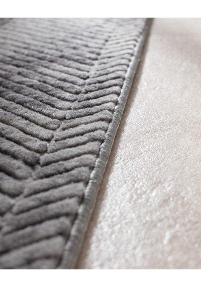 Madame Coco Eze Halı - Antrasit - 80x150 Cm 8684427051504 Gri