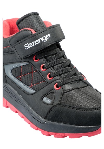 Slazenger Kesha Unisex Çocuk Bot Siyah - Kırmızı
