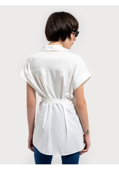 LOFT Loose Fit Kadın Gömlek K.kol Lf2035406 Q1.v1 Beyaz