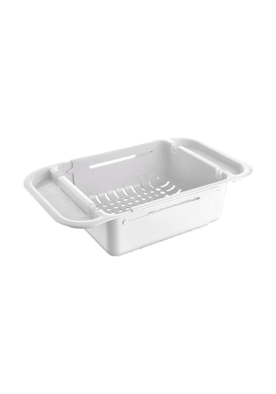 Ayarlanabilir Lavabo Süzgeci - Evye Süzgeci Beyaz