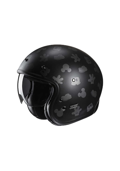 Hjc V31 Disney Mickey Mc5sf Kask Siyah