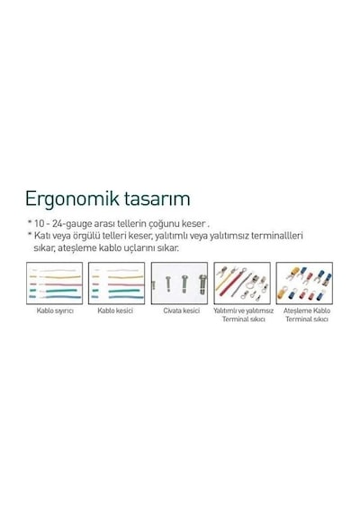 Proskit Cp-412g Kablo Soyucu/sıkma Pensesi