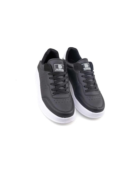 Nesilshoes Darkstep 158 Siyah Beyaz Günlük Erkek Spor Ayakkabı Siyah&beyaz