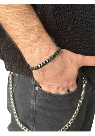Boncuk Ay Bileklik Şık Hediye Model A87ad7 Çok Renkli
