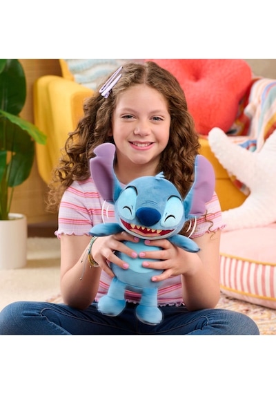 Ttc35000 Stitch Kıkırdayan Peluş Çok Renkli