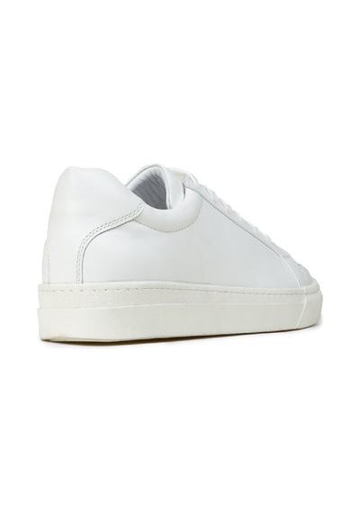 Deery Erkek Hakiki Deri Beyaz Sneaker Ayakkabı - 02018mbyzc01 Beyaz