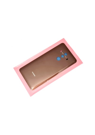 Tkgz - Mate 10 Pro Arka Kapak Cam Gold