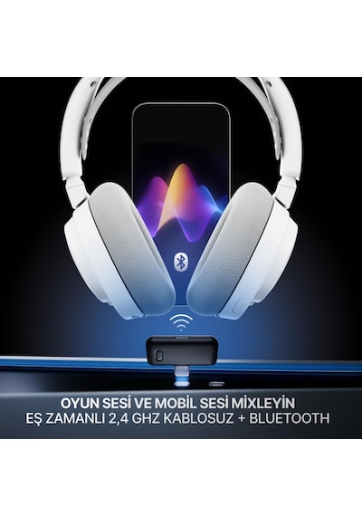 Steelseries Arctis Nova 7p Gen2 Kablosuz Beyaz Gaming Kulaklık