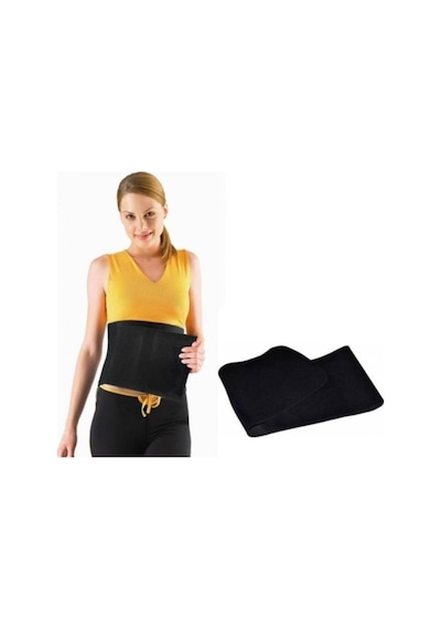 Multiflexpro Termal Sauna Kemer Neopren Bel Korsesi Sporcu Siyah