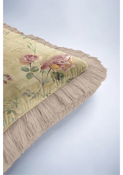 Vintage Gül Çiçekli Saçaklı Yastık Kılıfı - Romantik Bahar Bej Pudra Krem Püsküllü Kırlent Kılıfı Kayıp Esinti Lime Vintage Gül Çiçekli Saçaklı Yastık Kılıfı - Romantik Bahar Bej Pudra Krem Püsküllü Kırlent Kılıfı Kayıp Esinti Lime