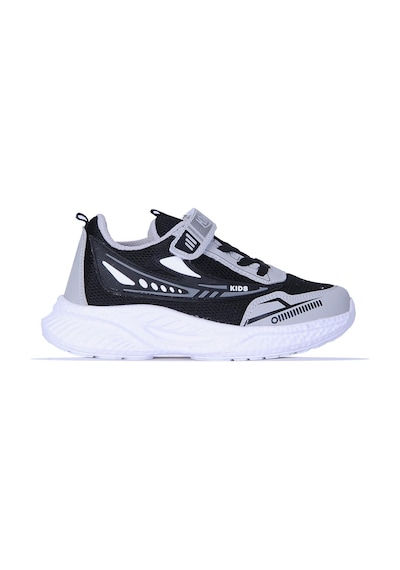 M.P Mp 251-3415ft Syh-gri Cırtlı Erkek Çocuk Spor Ayakkabı Siyah